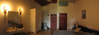 bed room interior / inside of victoria golf course chalets