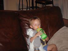 Cael loves his Doggie