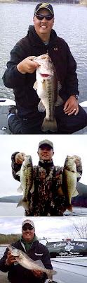 Fishing guide Bryce Archey at Lake Broken Bow in Beaver's Bend State Park Oklahoma sends in this fishing report
