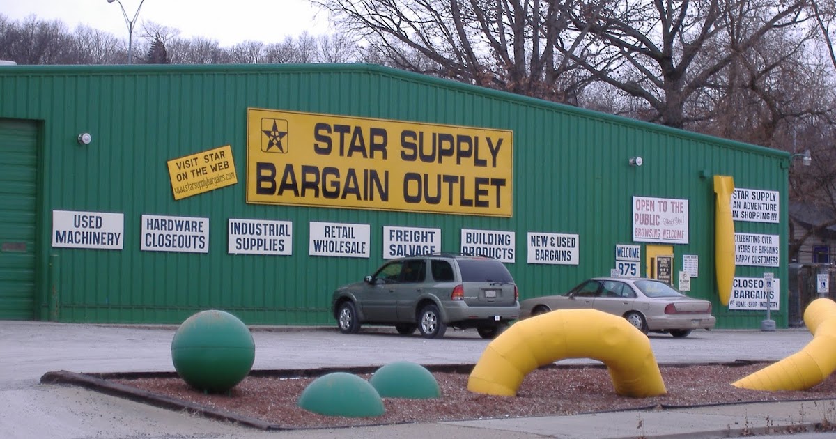 Star Supply Bargain Outlet TO STAR'S SPECIALS!