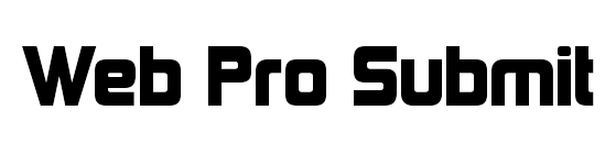 Web Pro Submit