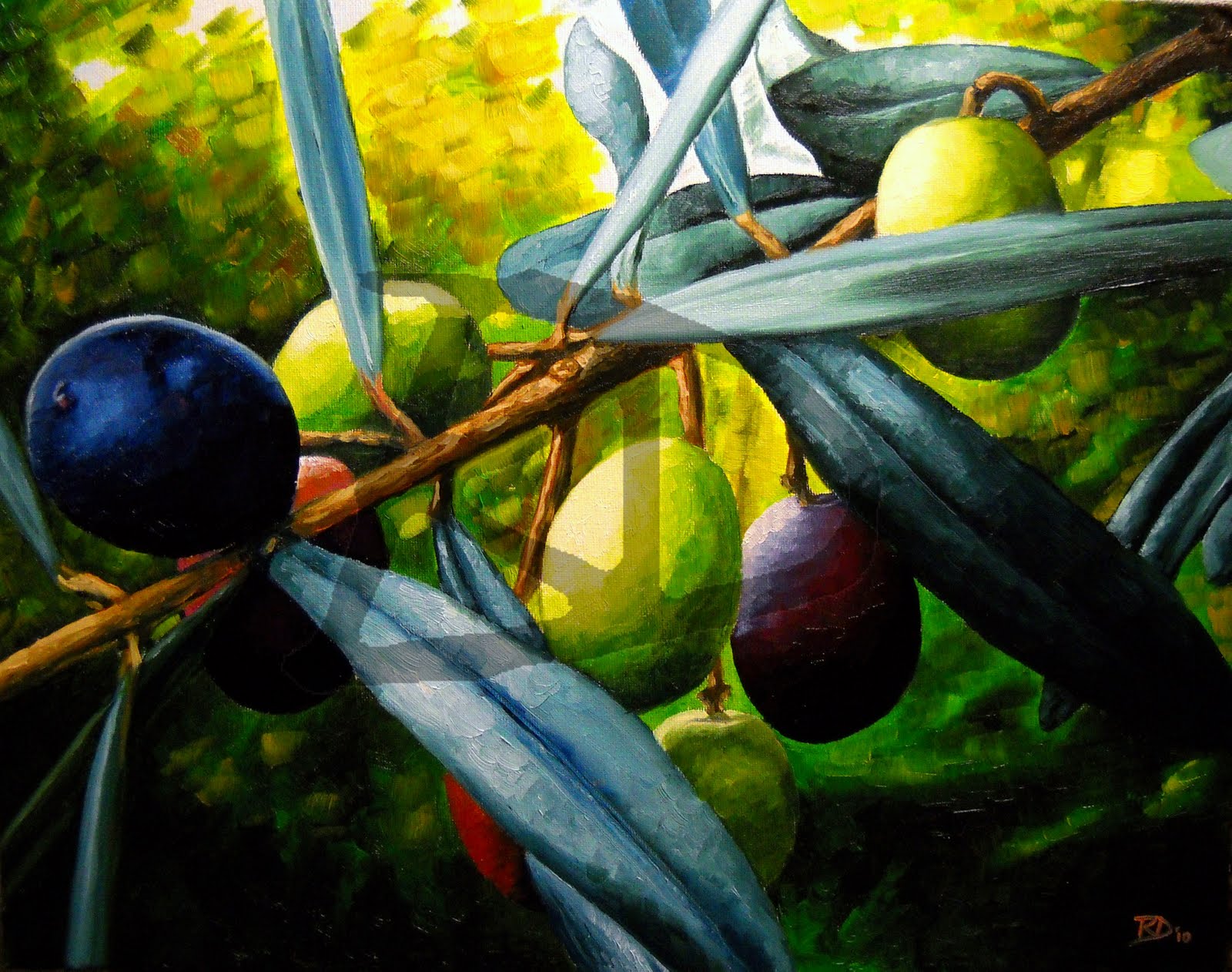 Ryan Delgado Art Olive Branch