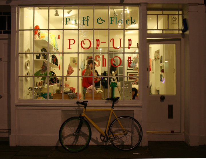 Textile Futures Research Student Group Popup christmas shop