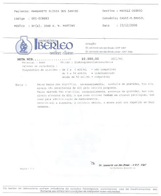 Resultados de exame
