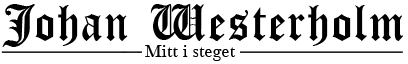 Mitt i steget, Johan Westerholms blogg