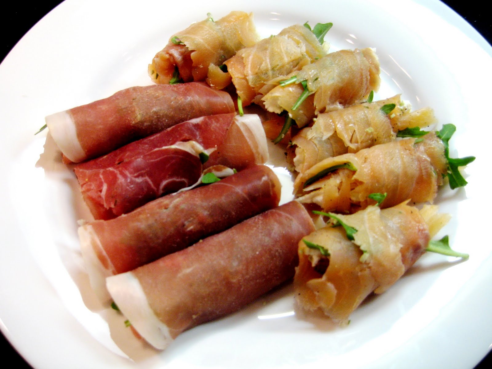 The Sensitive Epicure Easy, Yet Decadent Appetizer Prosciutto Rolls