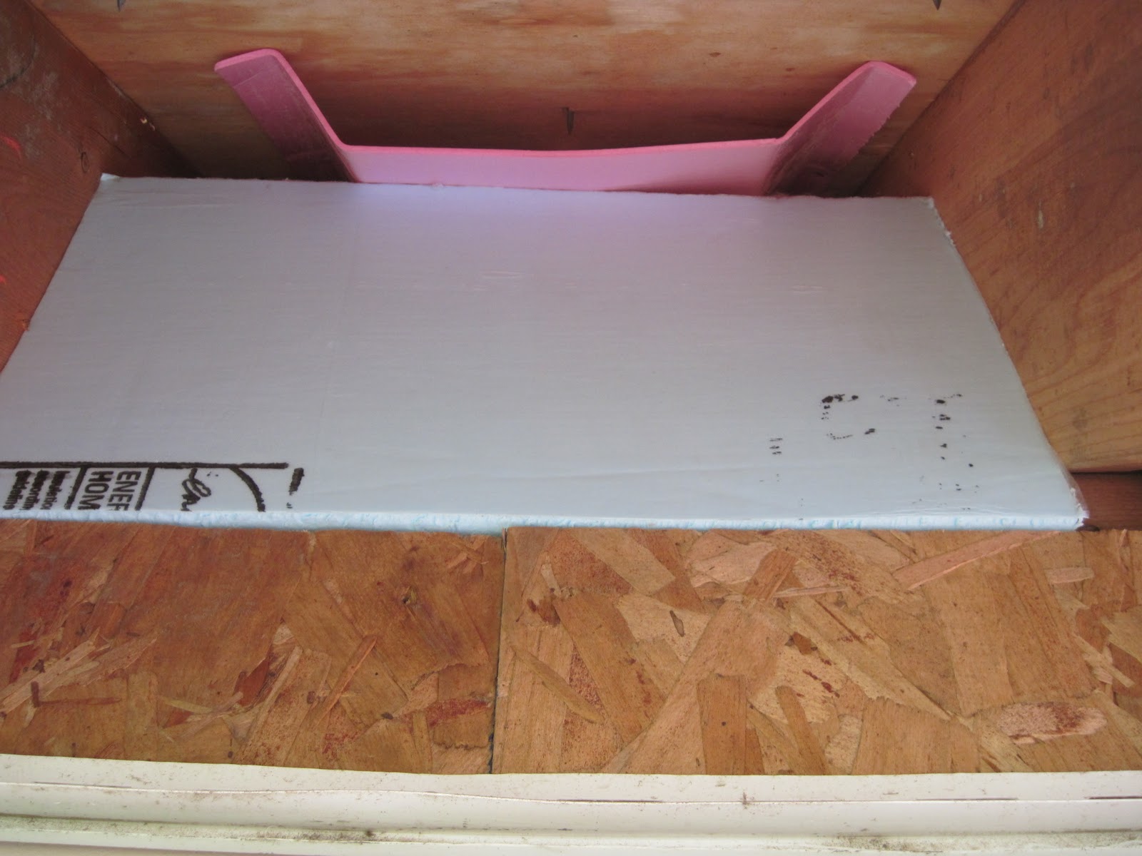 WormMainea Work in the attic air sealing and insulating the soffits