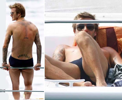 David Beckham Speedo