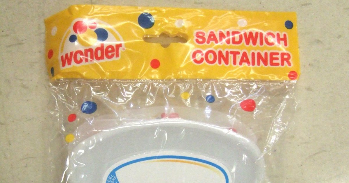 Rob in Minneapolis WONDER BREAD SANDWICH CONTAINER