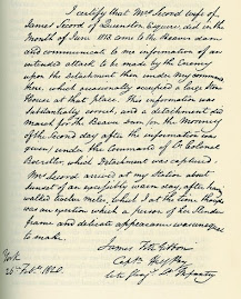Letter from Fitzgibbon to Laura.