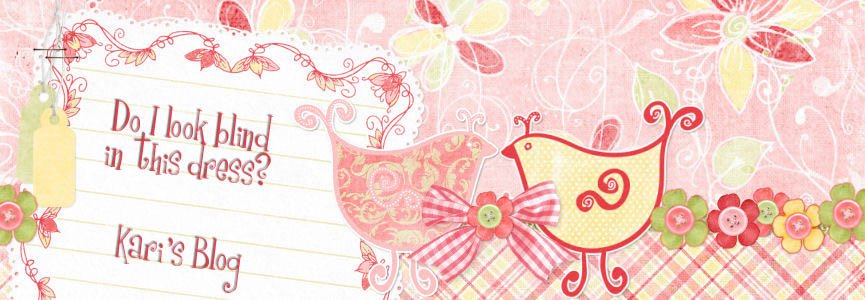 Do I look blind in this dress?