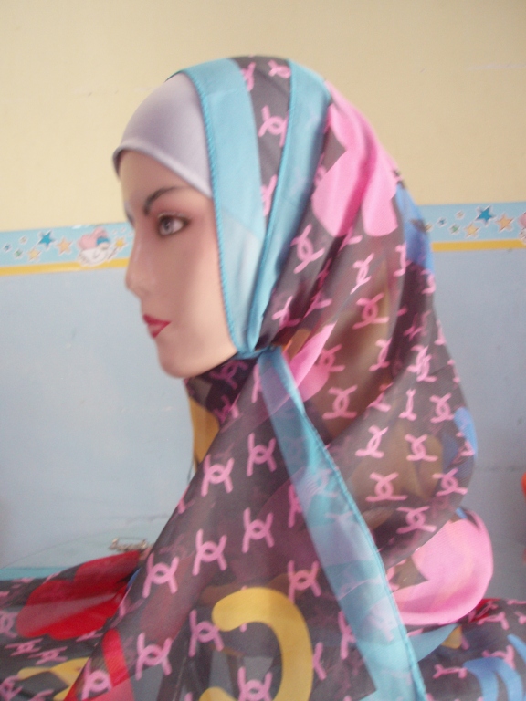 branded shawl