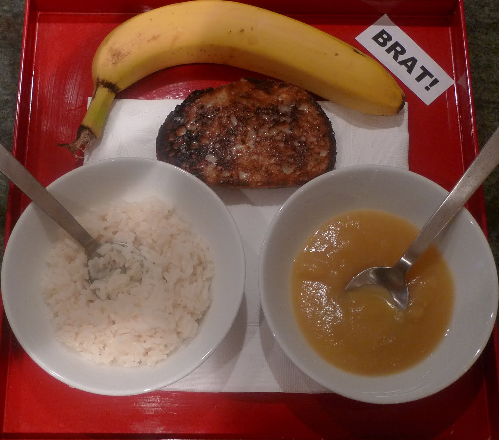 siriously delicious B.R.A.T.