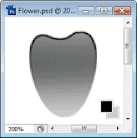 Adobe Photoshop CS3 Tutorial: Draw the flower petal. Adobe Photoshop CS3 Tutorial: Draw the flower petal.