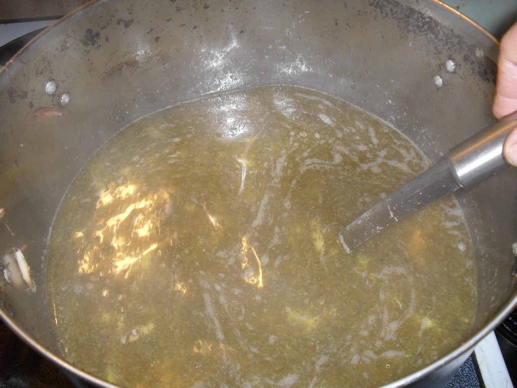 My Half Acre Homestead Canning Chicken Soup!
