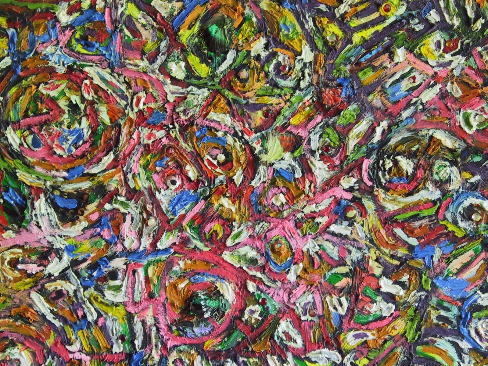 Color Chaos Intent Chaos Paintings