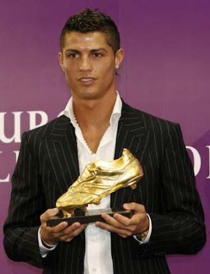 cristiano ronaldo golden football boots