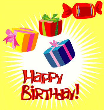 emoticons happy birthday. A virtual irthday gift