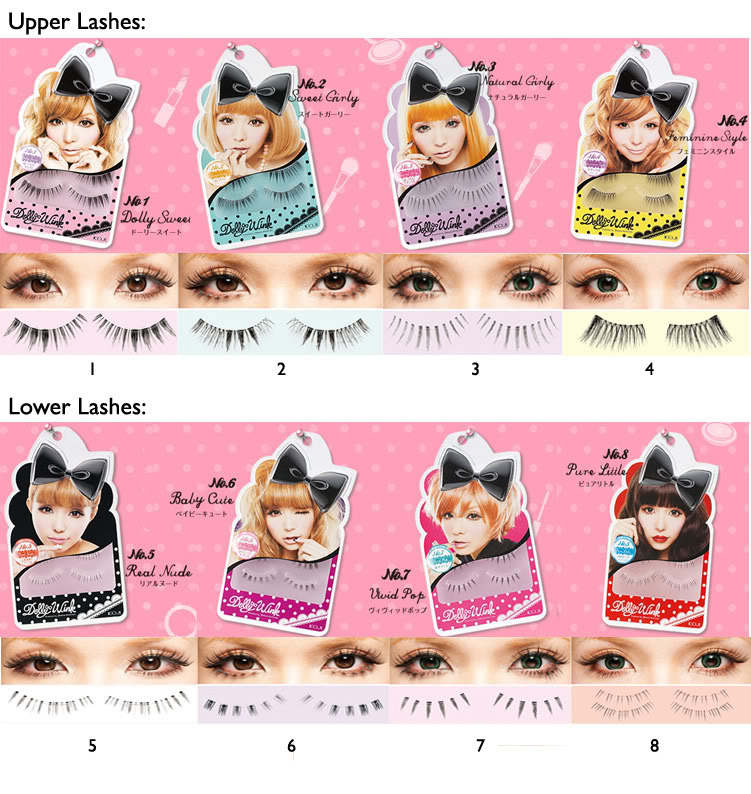 Sugar Plum Beauty Dolly Wink Eyelash