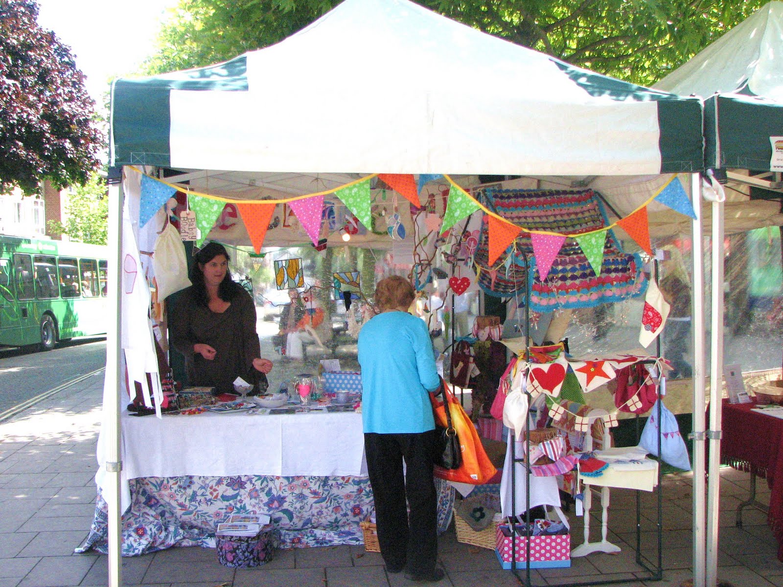 The Craft Hub Exeter Craft Saturday our very first cooperative stall