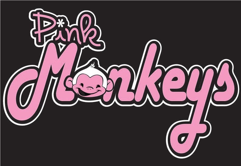 Green Eye Designs: Pink Monkeys