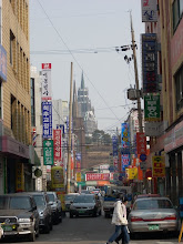 Street near Hwaesong Fortress