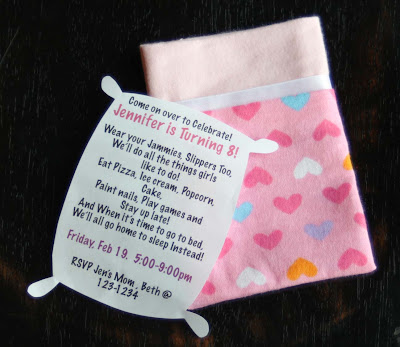 My daughter wanted a #39;slumber sleepover party invitations free. My daughter wanted a #39;slumber