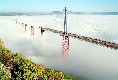 The Tallest Vehicular Bridge In The World - The Millau Viaduct (11) 1
