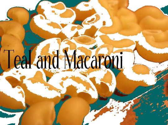 Teal And Macaroni