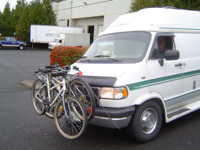 front mount bike rack for van