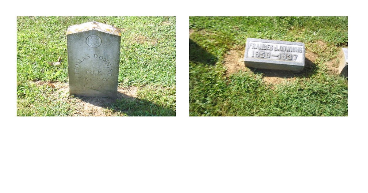 Downing Family of Kentucky Maysville Cemetery