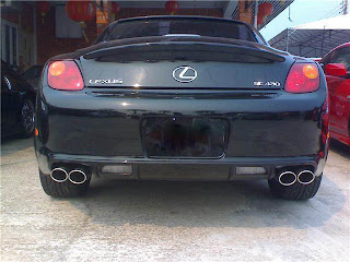 On Shot, Lexus SC430 Blitz Supercharge and TRD Tuned