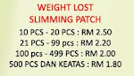Weight Lost Slimming Patch