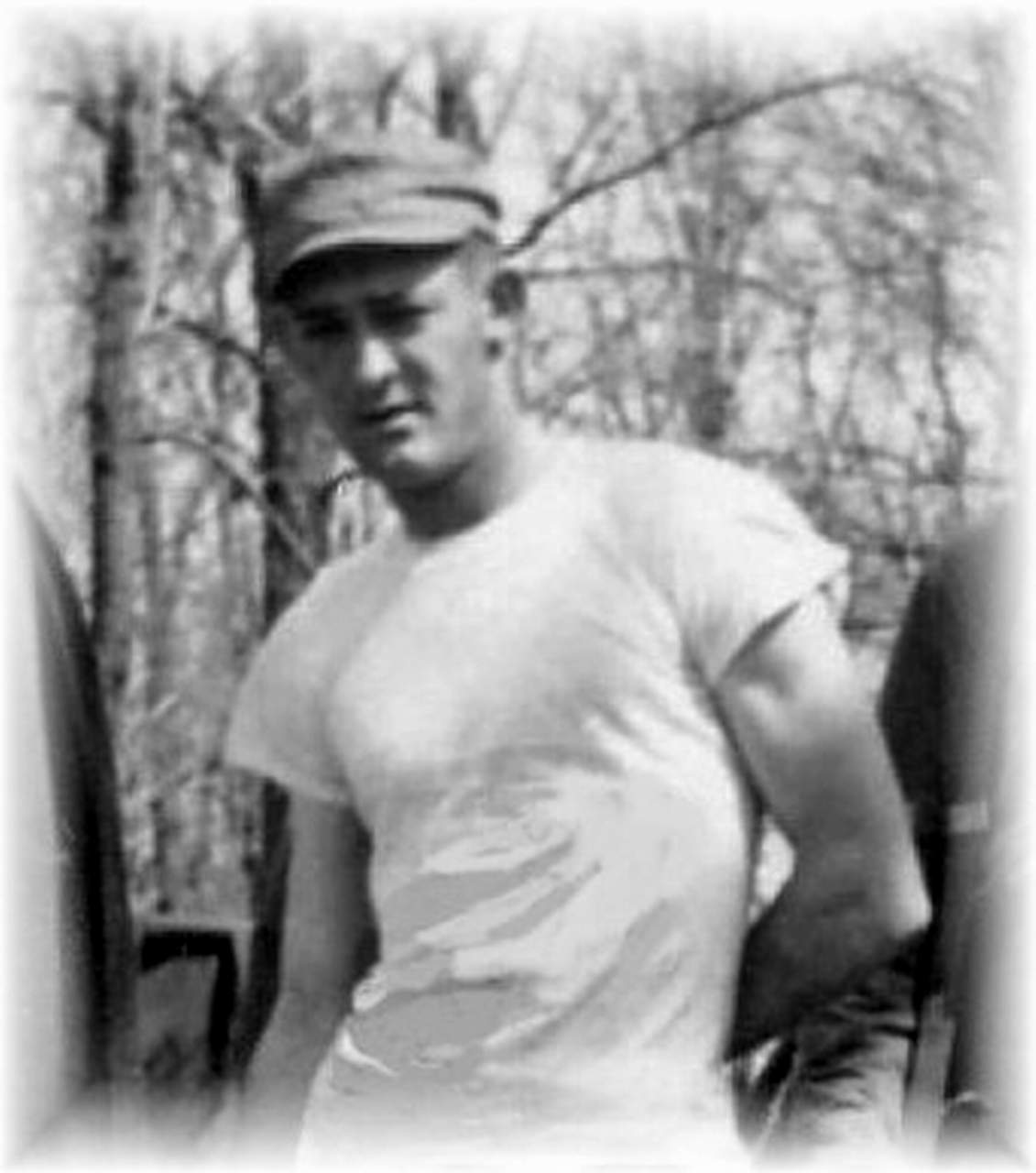 Bob and me plus twentyfive June 4, 1951 Camp Kilmer, New Jersey