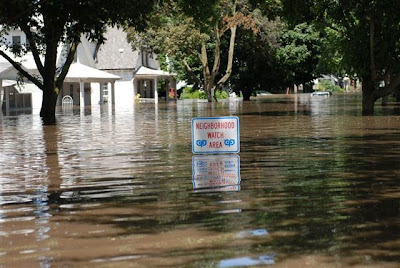 Flood in Iowa