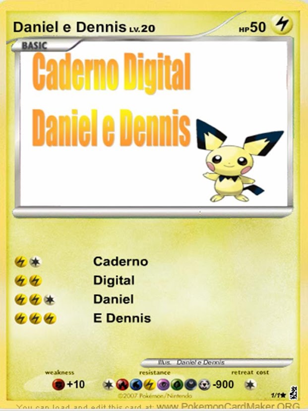 CADERNO DIGITAL DANIEL E DENNIS