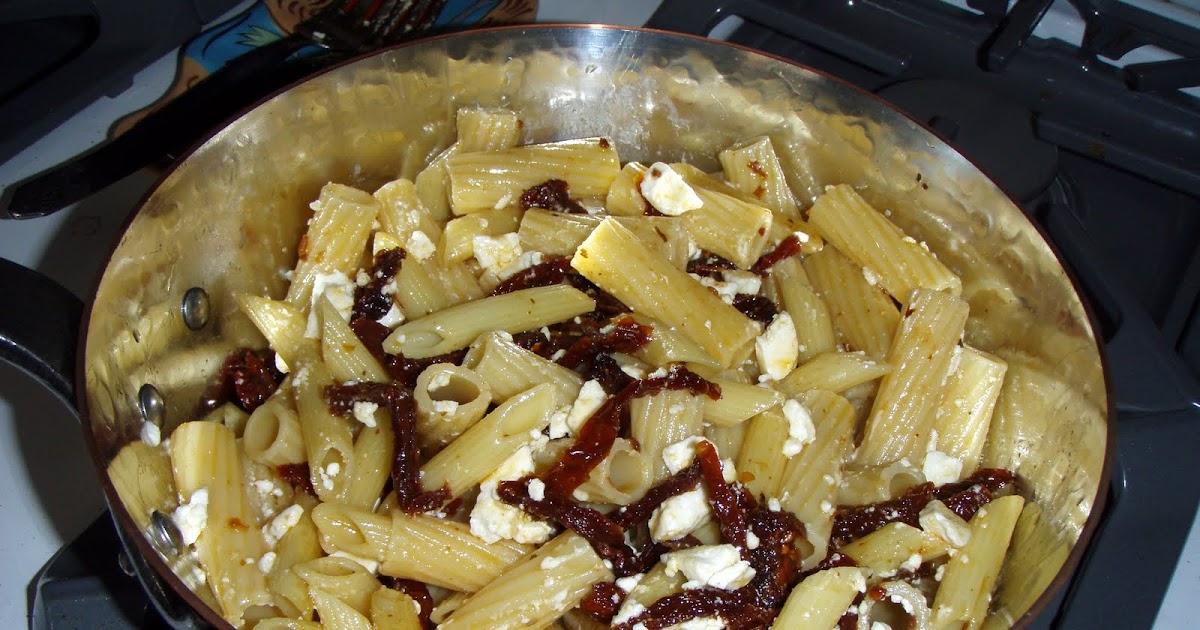 Tasty Makes Happy Pasta with Sun Dried Tomatoes and Feta