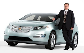 Chevy Volt with Vehicle Line Tony Posawatz, Volt vehicle line executive Chevy Volt with Vehicle Line Tony Posawatz, Volt vehicle line executive