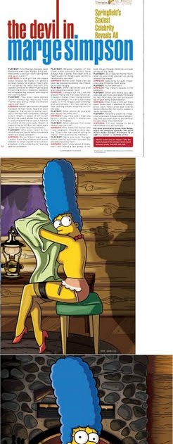 Simpson nackt playboy marge Marge Simpson