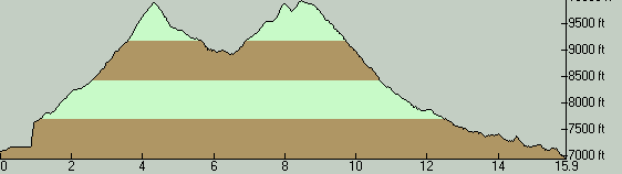 El vaquero Loco Race Profile