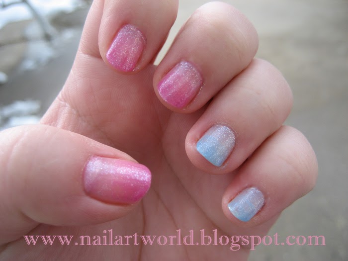Nail Art World gallery of nail design Gradation nails ( by hands)