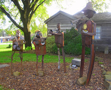 A Blues Quartet Sculpture