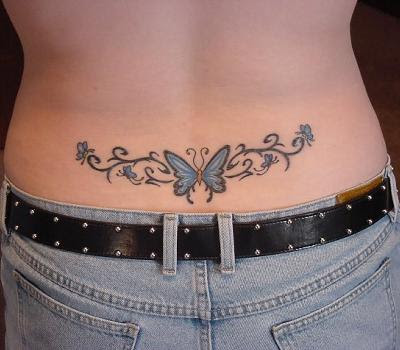 Butterfly Girl Tattoos. Butterfly