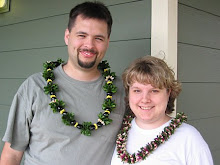 Steve and I in Honolulu with our Leis