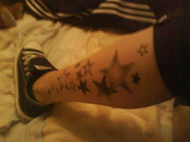 My stars on my leg