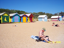 Brighton Beach sheds-for storing your beach stuff