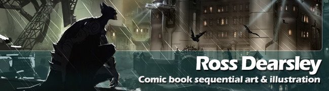 Ross Dearsley - sequential artwork