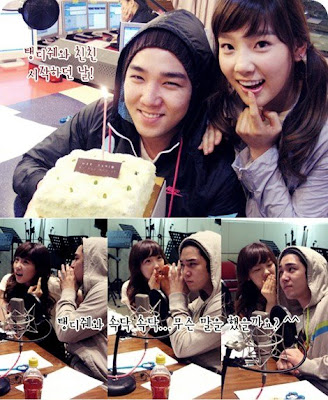 Happy SNSD 3rd aniversary!!! Taeyeon+Kangin+Chin+Chin+Radio