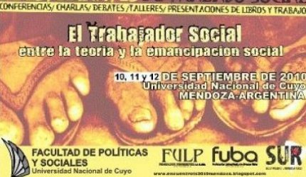 Encuentro Nacional y Latinoamericano de Trabajo Social 2010