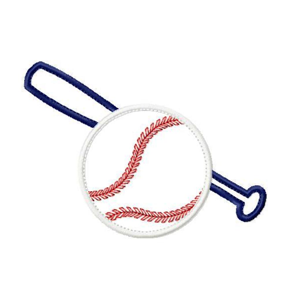 Big Dreams Embroidery BASEBALL BATS AND BALL RANGE Machine Embroidery